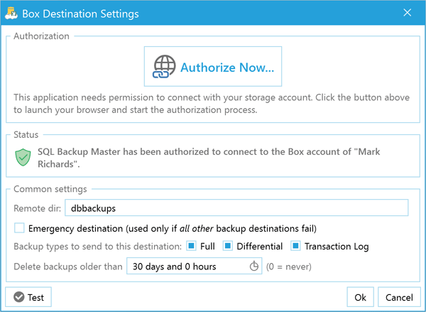 Sql Backup Master Back Up To Box Sql Backup Master Back Up To Box